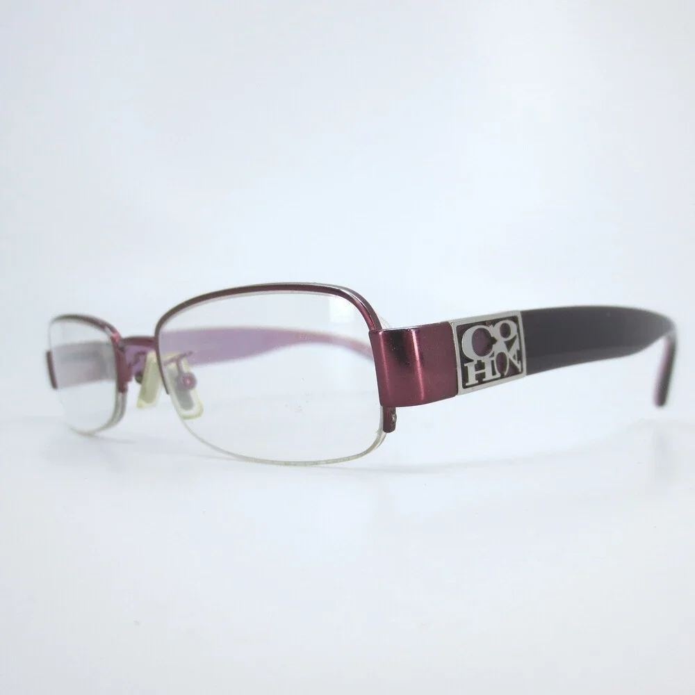 Coach HC 5016Q Sherri Eyeglasses Satin Purple Rectangular Frames 51-18-135 9070 - Picture 1 of 8